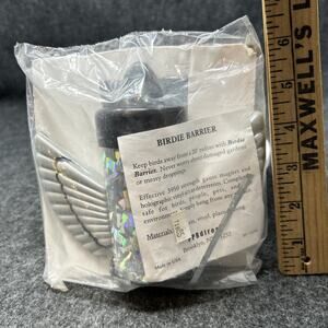 NOS Birdie Barrier Keep Birds Away From Garden Home Magnet Powered Made in USA